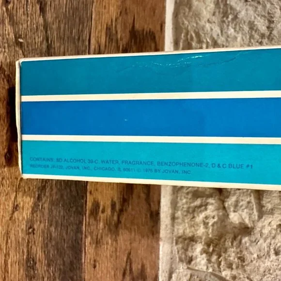 RARE DISCONTINUED Jovan VintageEau Fresh After bath Splash 16 oz Blue Bottle